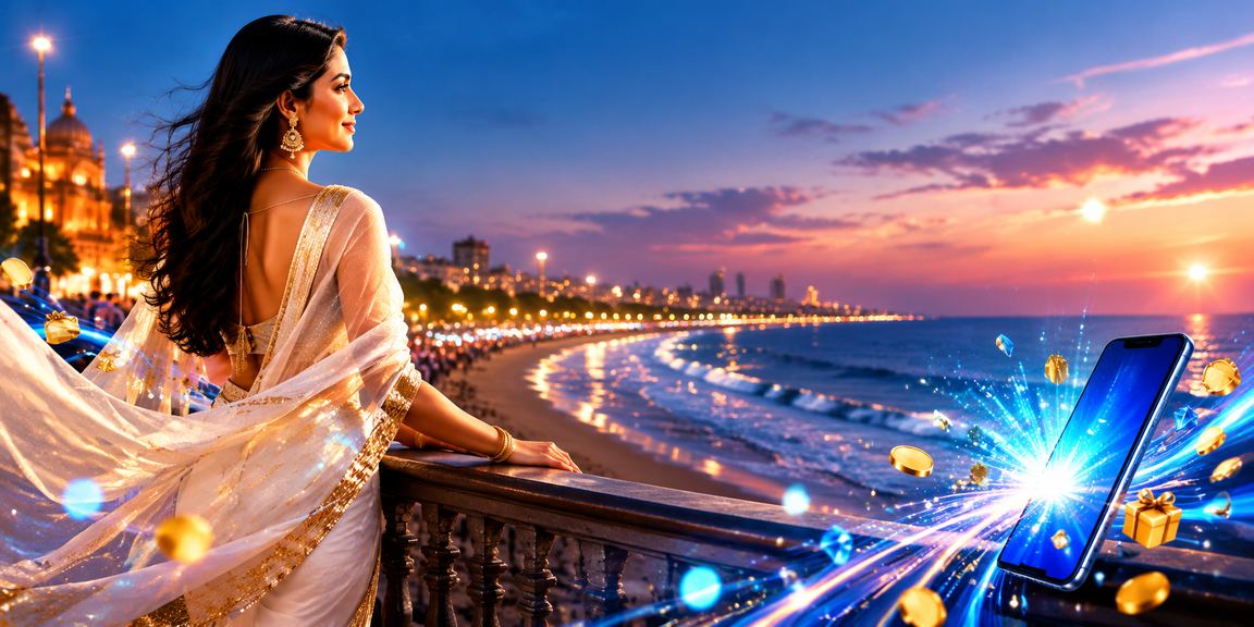 Peaceful Chennai marina beach with a VIP member playing online